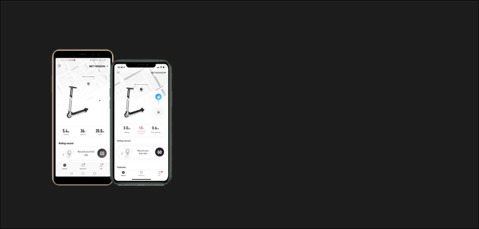 En savoir plus sur l'application Segway-Ninebot